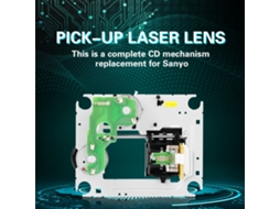 Laxiscreed P101 Cd Laser Lens Para Substituição E Reparação De Leitores Óticos