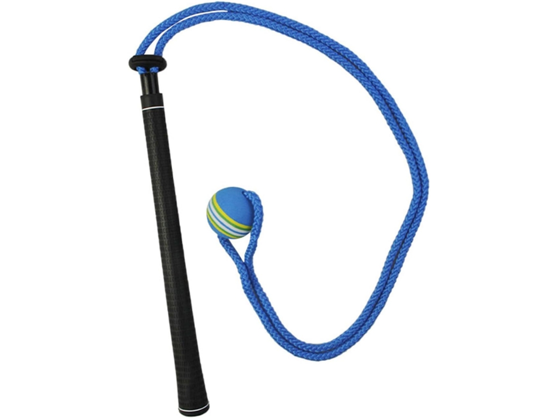 Aparelho Auxiliar para Treino de Swing de Golfe com Cordão Elástico e Bola de Silicone Macia. SFUSHOS