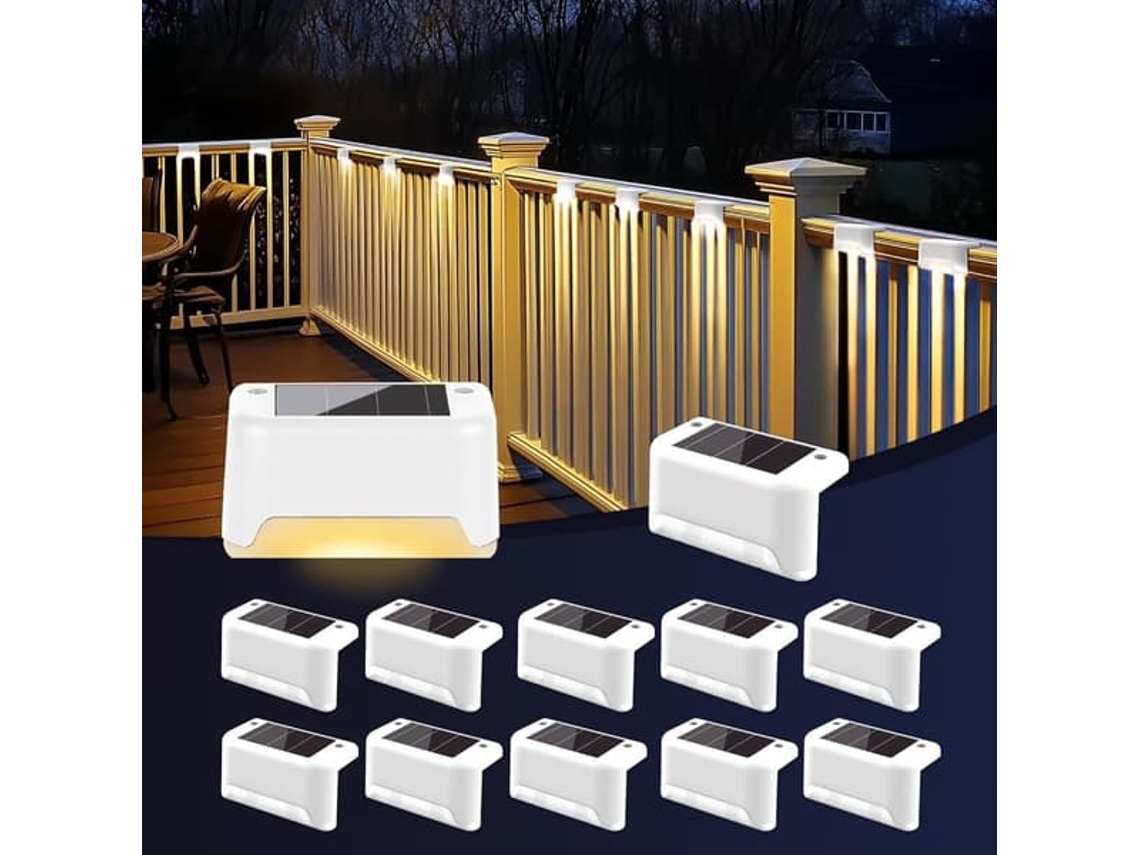 Kit com 20 Luzes Solares Led AQUAFORGE