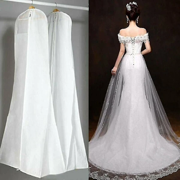 Capa Protetora Extragrande E Respirável Para Vestido De Noiva