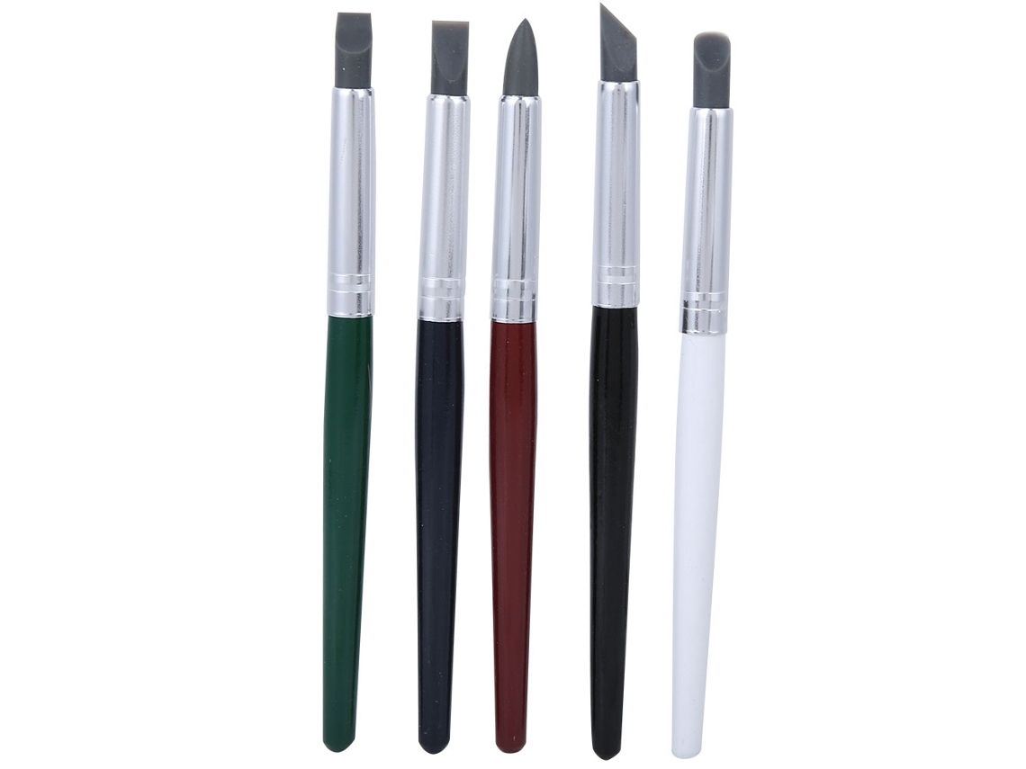 Lápis De Modelagem De Argila De Silicone Com Ponta Macia Para Artesanato, Esculturas, Cerâmica, Entalhe E Pintura.