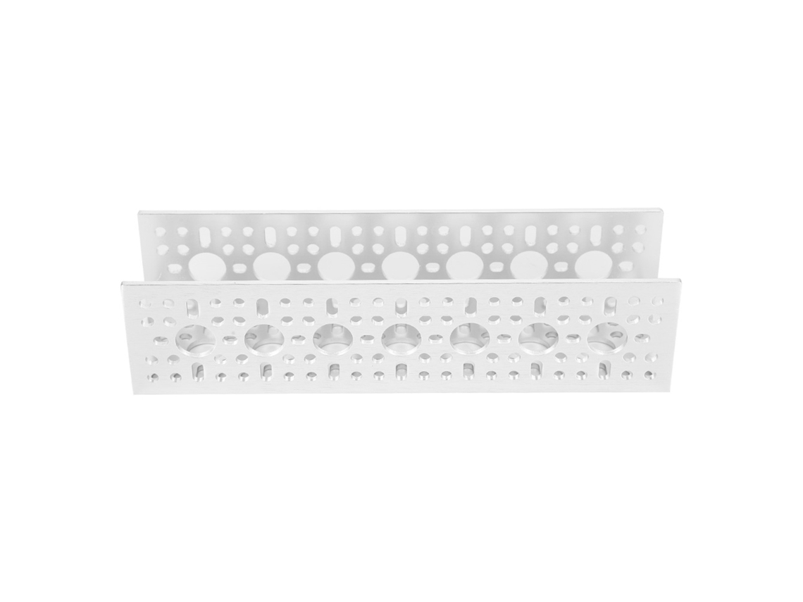 Viga em U 7 Buracos 4.8x4.8cm Suporte Servo Braço Robô para Gobilda Tetrix Ftc Frc First Wro