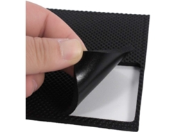 Cryfokt 4-almofadas De Borracha Autoadesivas Antiderrapantes Para Proteção Móveis Em Pisos, Material Durável, Pretas, 4