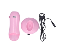 Aquecedor De Cera Depilatória Portátil Epilador Máquina De Cera Depilação Rosa Para Remoção De Cabelo