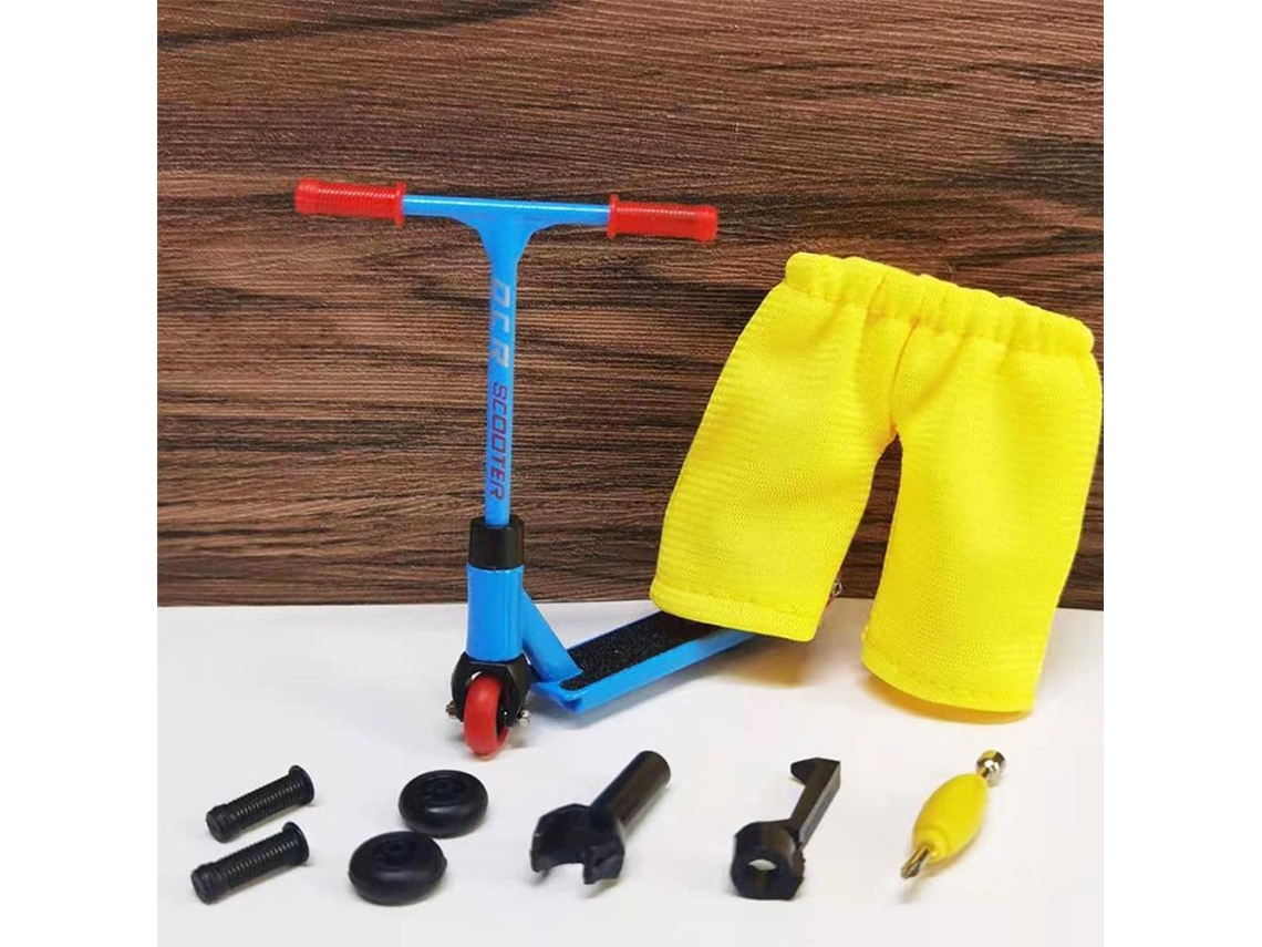 Ats mini Patinete de Dedo de Aleación Juguete Patinete Interactivo Kit Patinete de Dedo para Actividad Sensorial Novelty