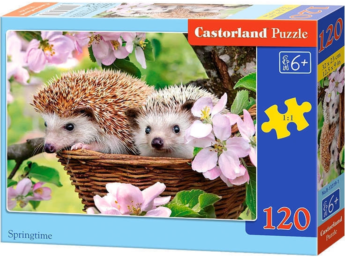 Puzzle CASTORLAND Springtime (120 Peças)