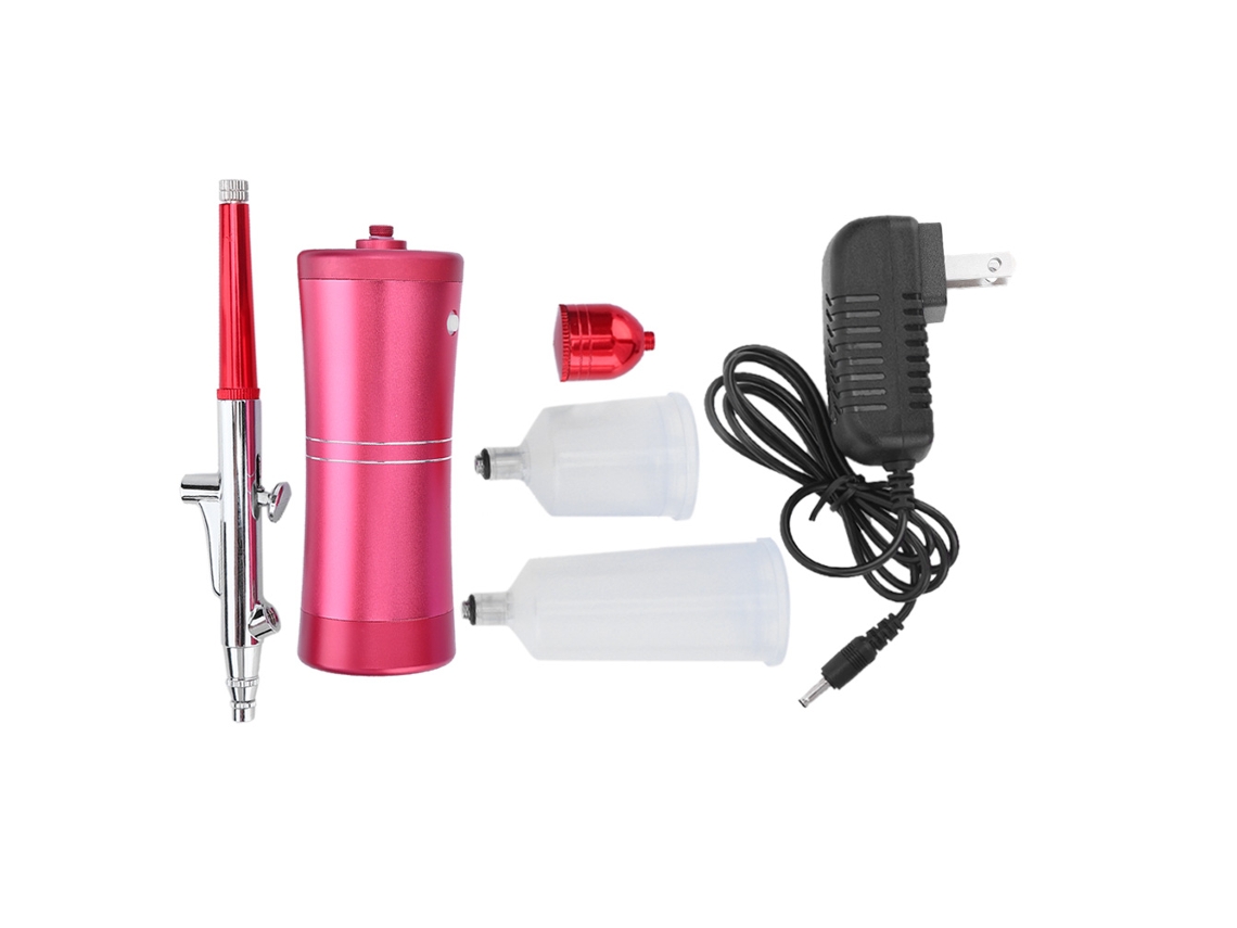Pistola De Spray Com Compressor Portátil, Umidificação E Injeção De Oxigênio