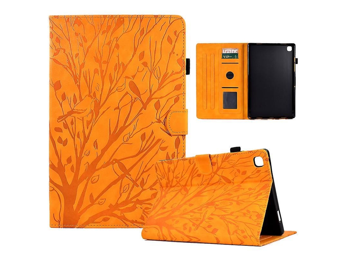 Capa Protetora Para Ipad, Em Couro, Compatível Com Ipad 10.2, Com Porta-caneta, Ativação Automática
