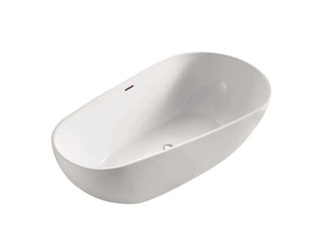 Serena Banheira Ilha Banheira Design E Confortável Oval E Arredondada Acrílico 170 Cm Sanita