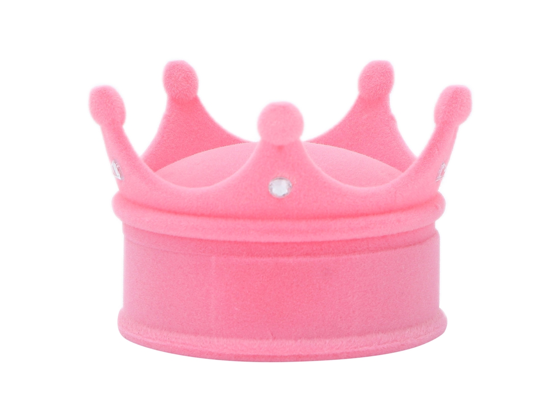 Caixa De Jóias Personalizada Design Simples Retro Embalagem Rosa