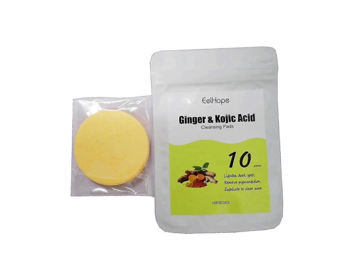 Beauty 2024: Novos Discos De Limpeza Com Ácido Kójico E Cúrcuma - Esponjas Faciais Compactas Para Esfoliação E Limpeza.
