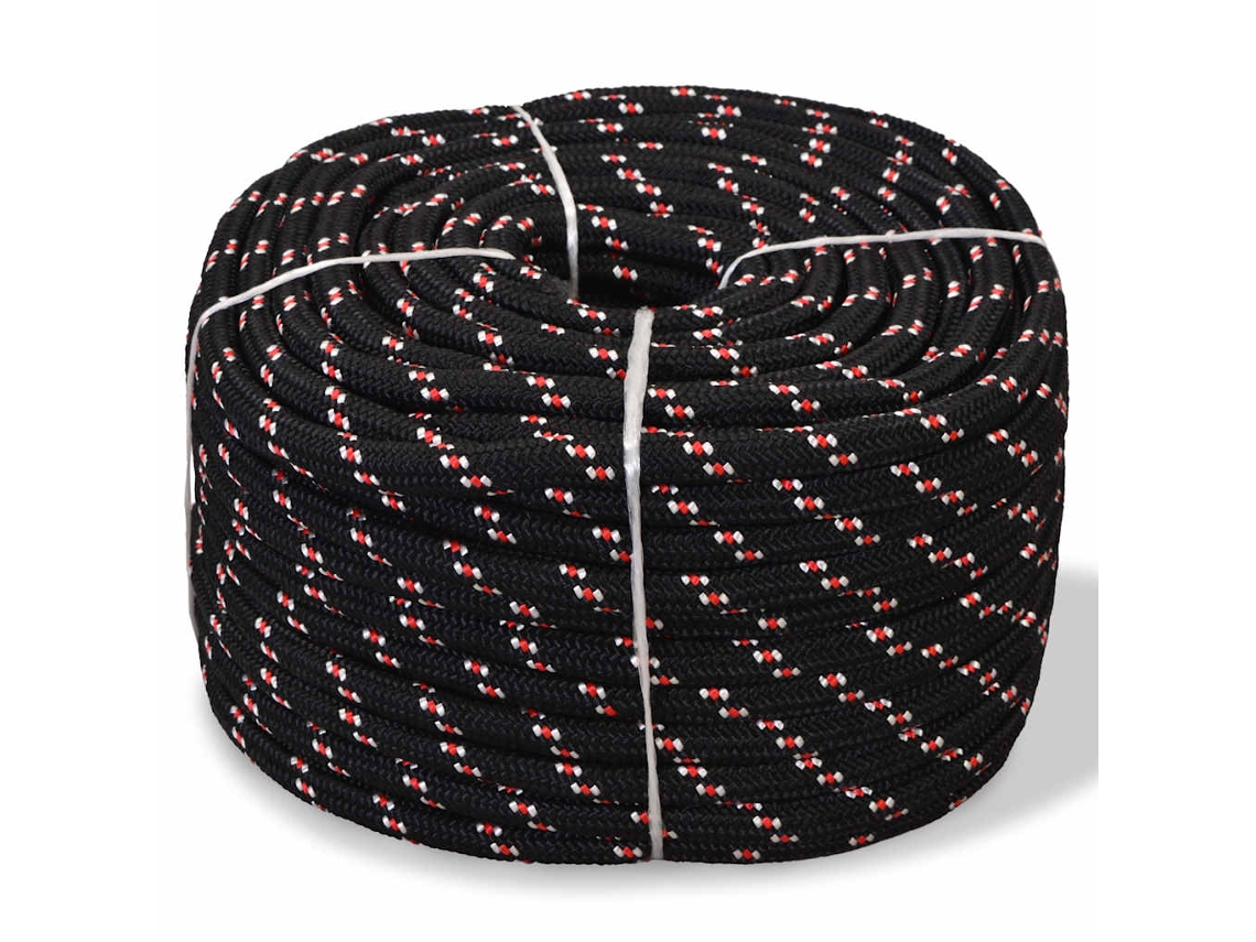 Marine Rope, Marine Ropes Vidaxl Preto Polipropileno (n/a)