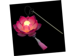 Luminária Led Espetacular Em Formato De Lótus, Decoração Ornamental Em Estilo Chinês Para Diversos Ambientes.