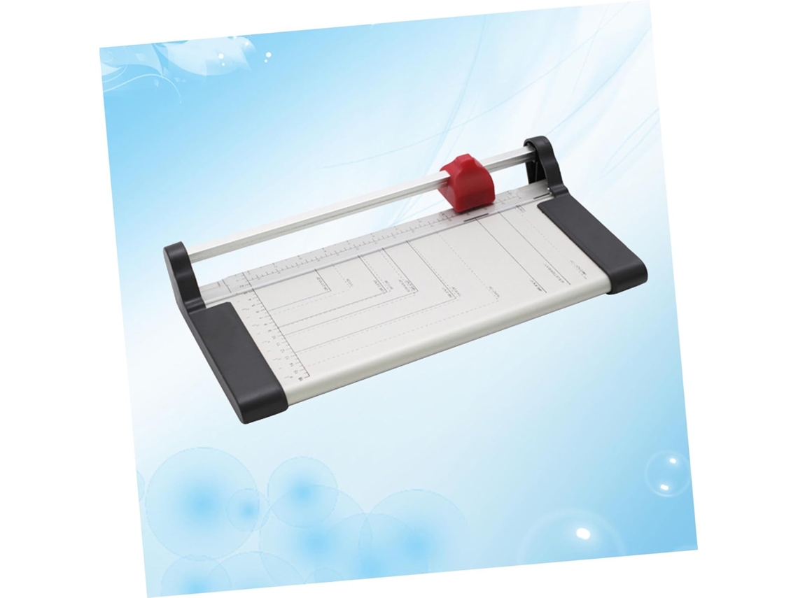 Guilhotina Manual De Papel A3 E A4 Com Base Quadriculada, Sistema