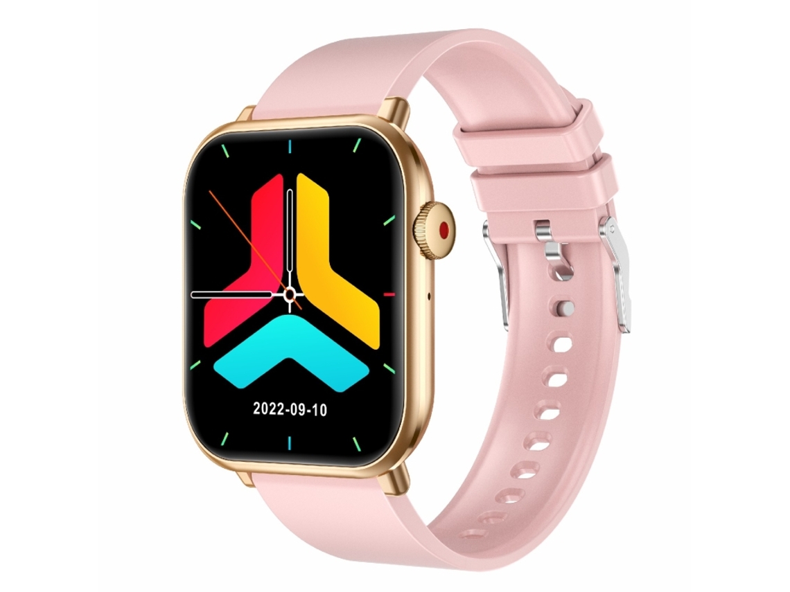 Relógio Esportivo De 1,96 Polegadas Com Bluetooth 5.2, Compatível Com Chamadas Bluetooth E Modo De Hibernação. (rosa)