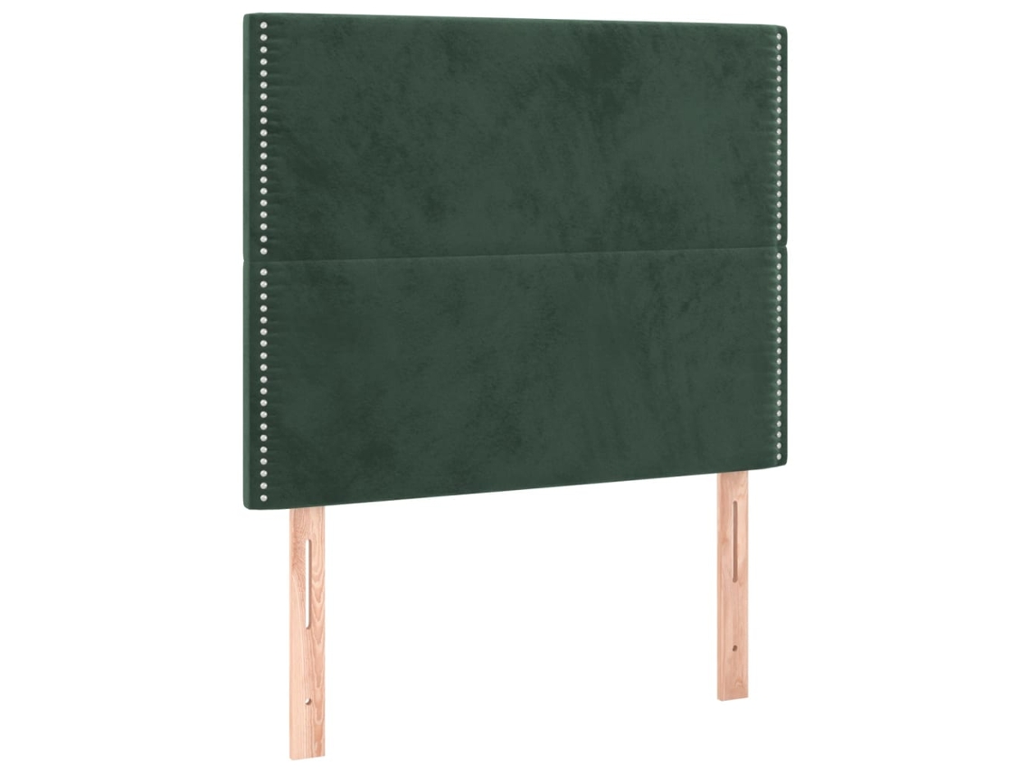 Headboard, Headboards Vidaxl Verde Veludo (90 Cm)