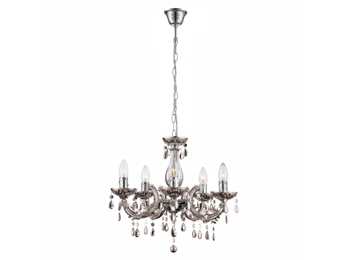 Luminária De Teto Pendente Toolight Ebt003 5cp Grey