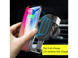Suporte de Carregador Sem Fio para Carro EOOCOO compatível com telefone e carregamento sem fio