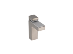 Suportes de Prateleira Zamac Diâmetro 78mm X 84 Mm Níquel Acetinado Conjunto de 25 HARDWAREXCHANGE