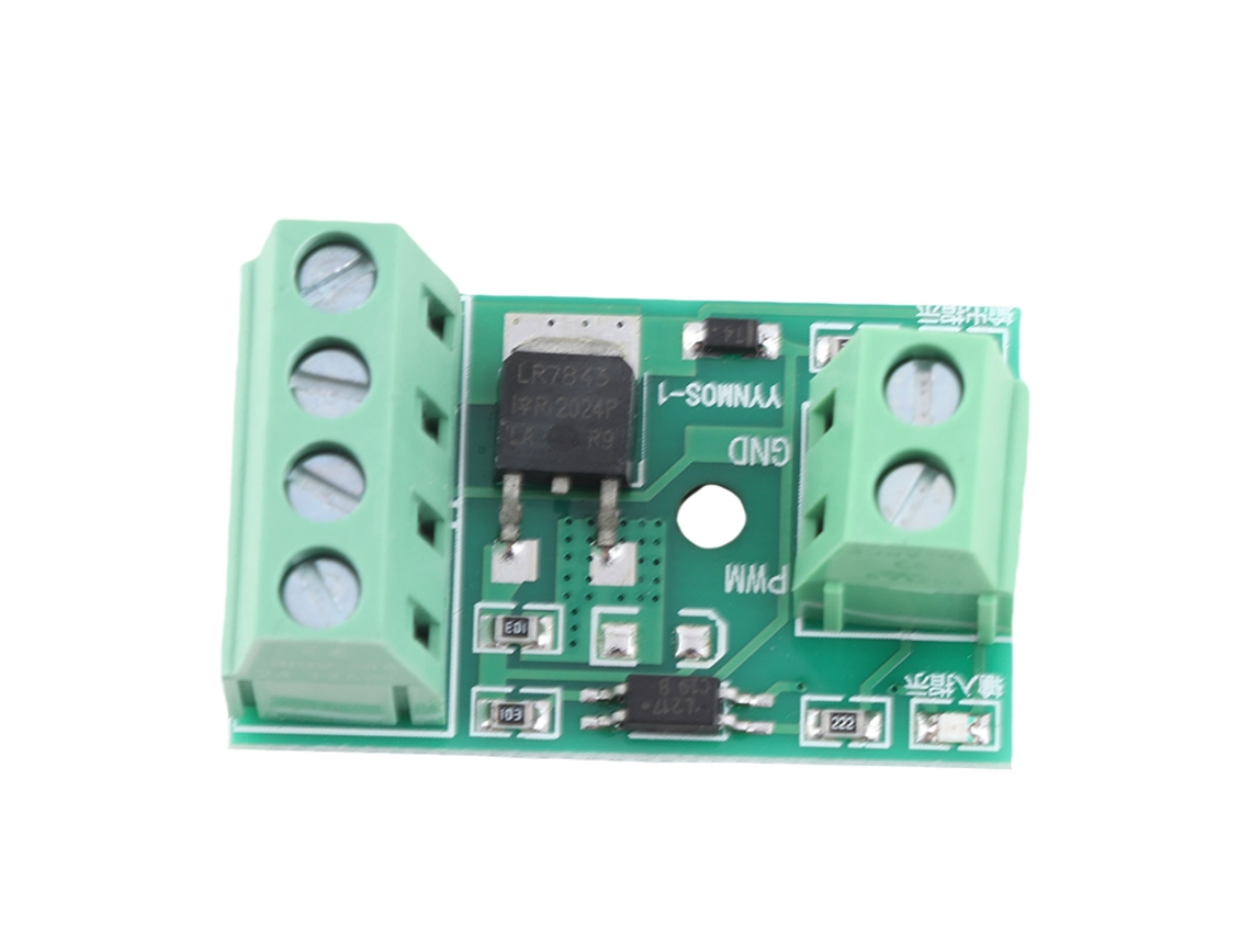 Módulo driver MOSFET de alta potência controle PWM interruptor 3-20V a 3.7-27VDC 10A