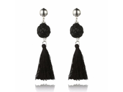 Brincos Longos Liso Feminino Moda Acessório