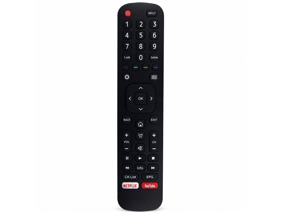 Comando À Distância Para Tv Compatível Com Hisense En2b27df En2b27v_dae