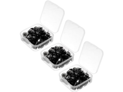 Conjunto Beavorty com 3 caixas de tachinas pré-fabricadas para mural, feitas de plástico e metal, multifuncionais para marcar locais.