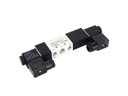 Válvula Solenóide Pneumática Laxiscreed 3 Vias 5 Posições Dc 24v Para Automação Industrielle