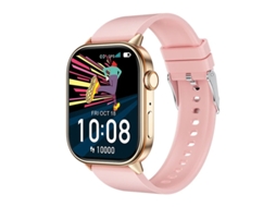 Smartwatch Qx17 Gps Com Bússola, 100 Contatos, Bloqueio De Senha Yizhood (rosa)