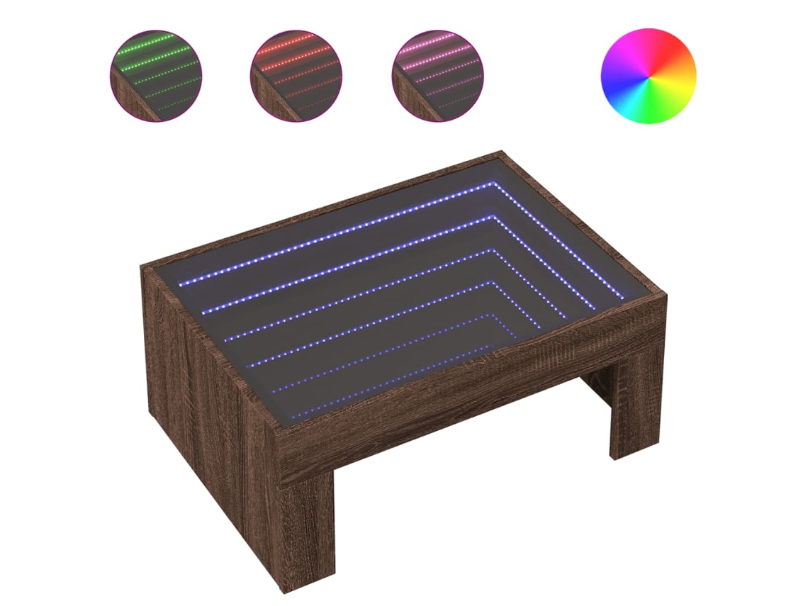 Coffee Table, Coffee Tables Vidaxl Marrom Madeira Processada (n/a)