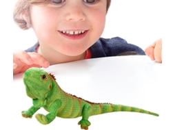 Brinquedos De Pelúcia Realistas Iguana