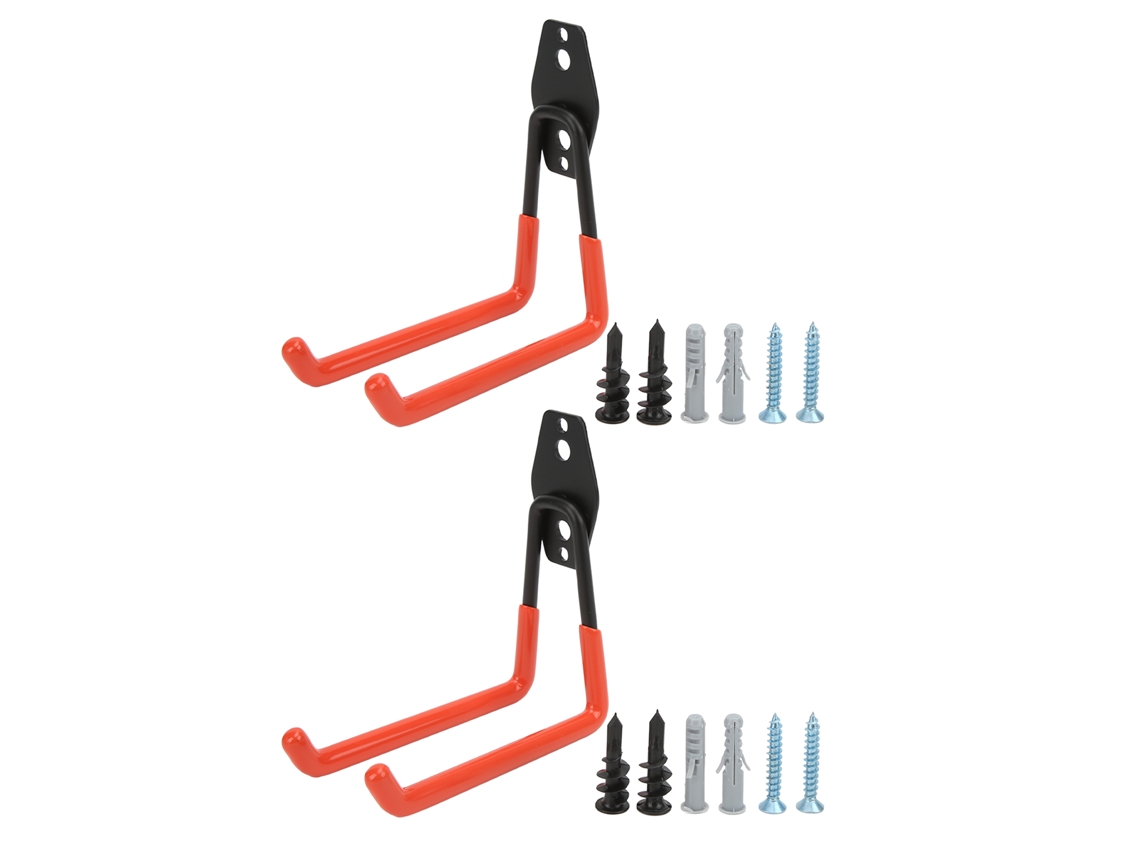 Ganchos de Garagem de Metal para Bicicletas 2pcs S/MARCA