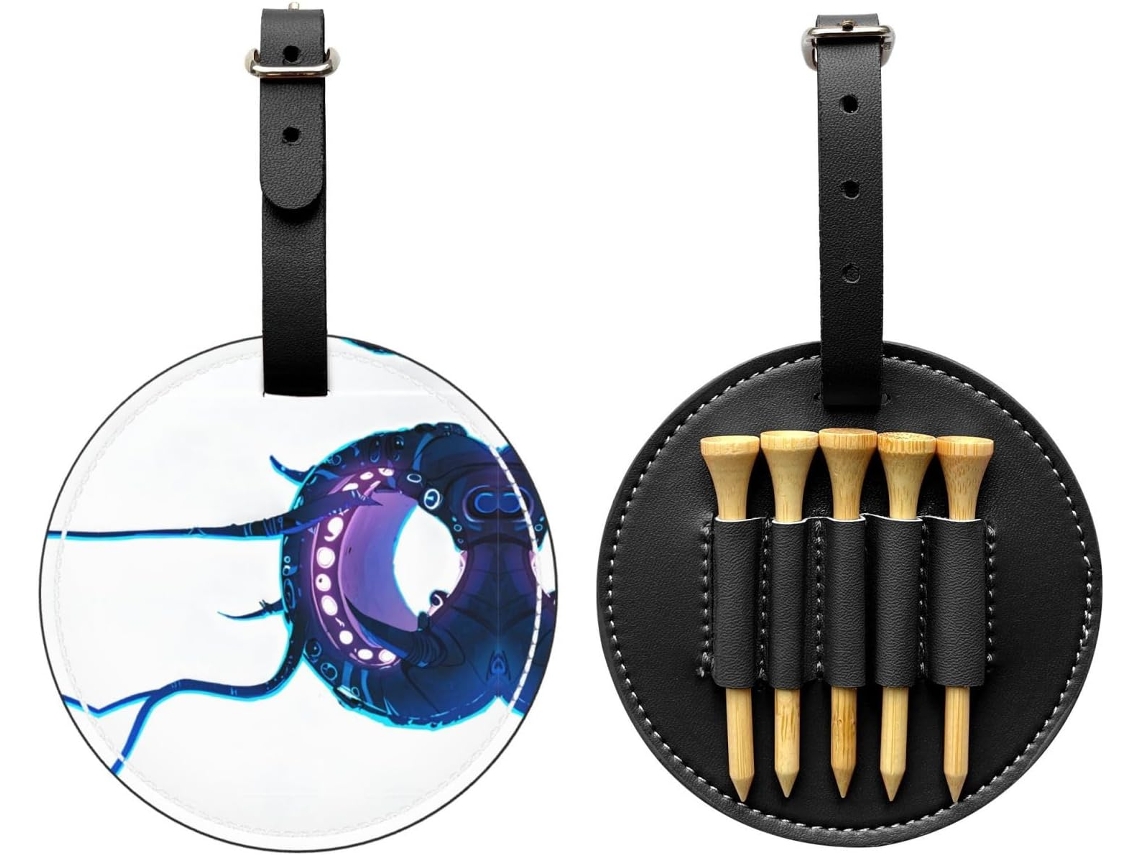 Bolsa para Tees de Golfe Black Pheasant, fácil de transportar e eficiente, S/MARCA