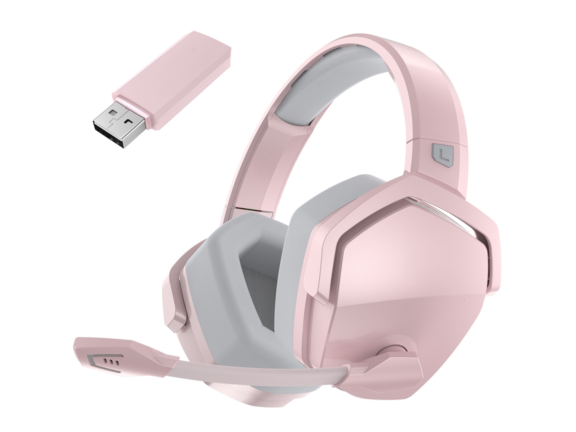Fone De Ouvido Sem Fio Para Gaming G06 Com Microfone Over-ear 2.4g + Bt Para Computador