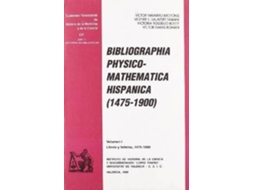 Livro Bibliographia Physico-Mathematica Hispanica de Víctor Navarro Brotóns (Espanhol)