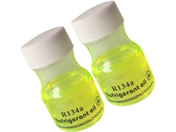 Conjunto De 2 Corantes Fluorescentes Para Detecção De Vazamentos Em Ar Condicionado E Frascos De Óleo.