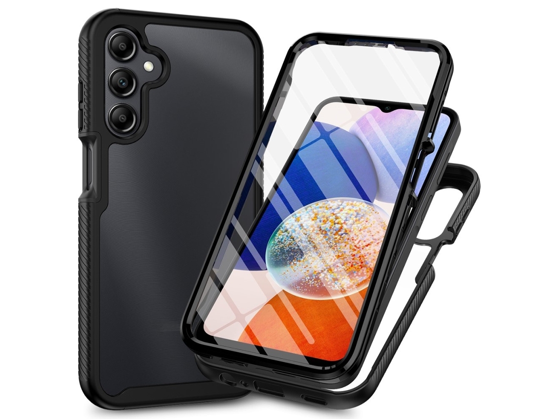 Capa Película Transparente Preto Compatível Com Samsung A16 + Pro