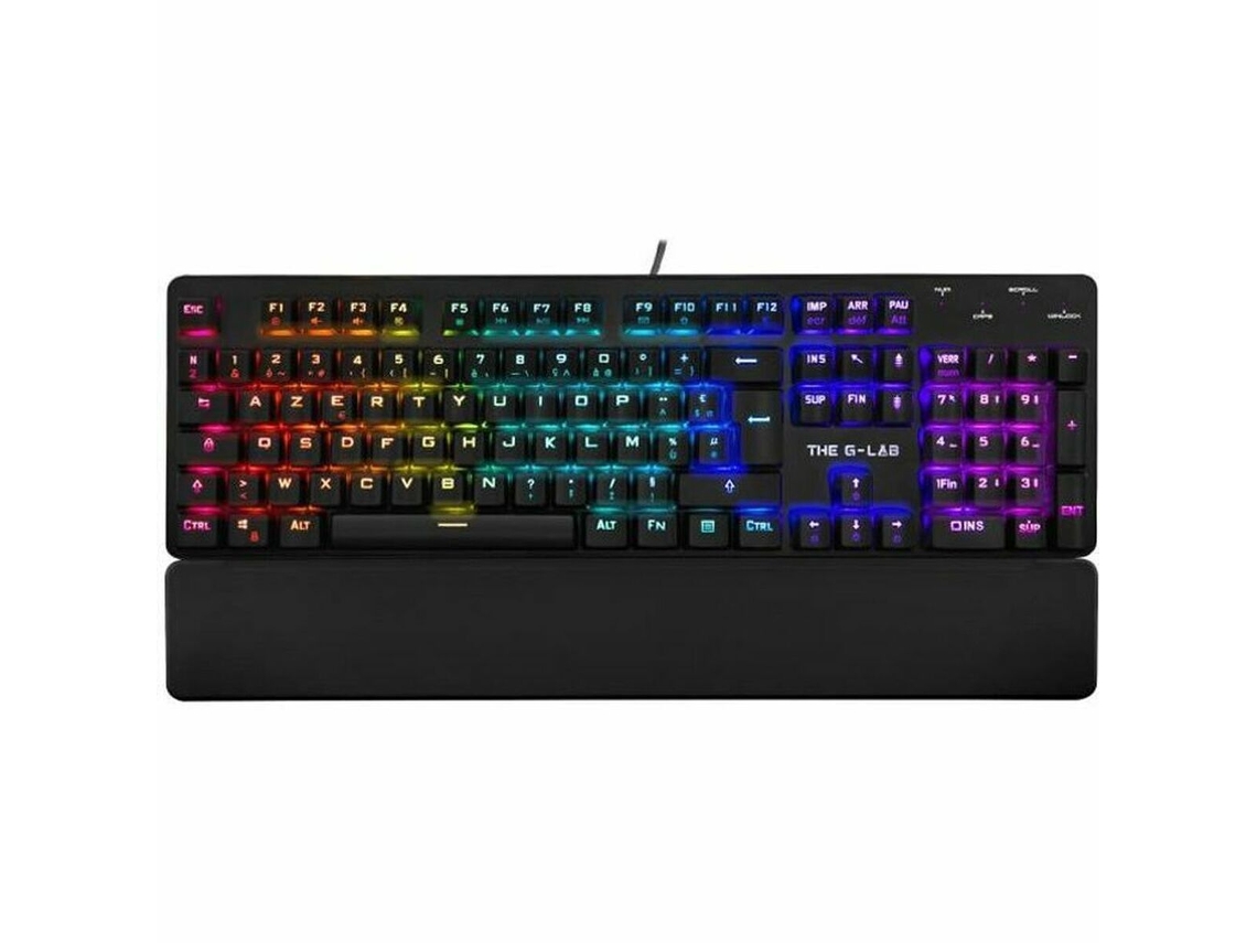 Teclado Gaming THE G-LAB Rubidium (Membrana - Francês -)