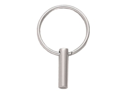 Pino Removível de Aço Inoxidável Prateado 6 X 25 Mmoem Marine