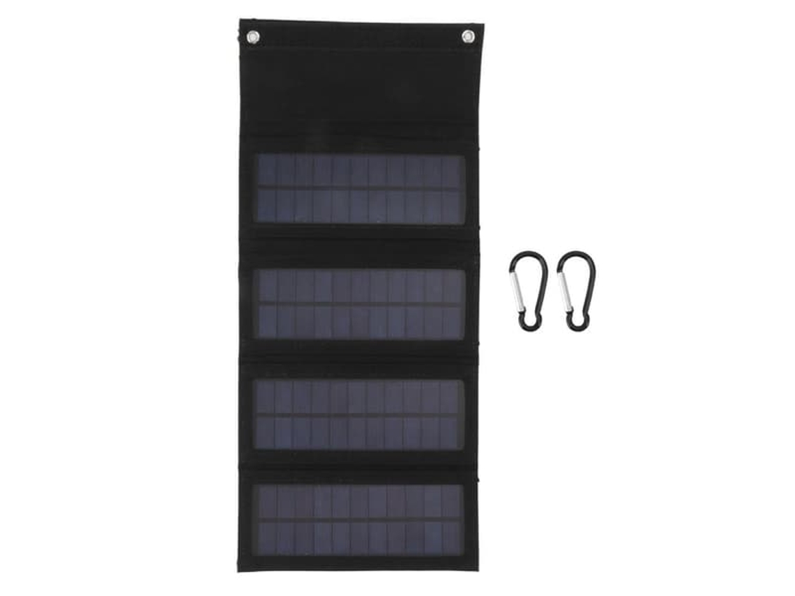 Painel Solar Monocristalino de 40 W com Quatro Painéis BRILVIBERA