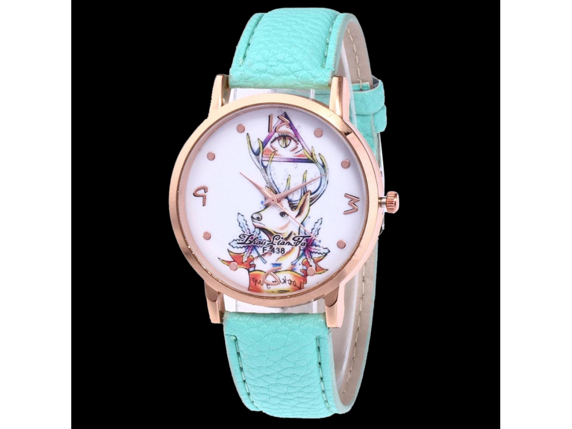 Reloj De Pulsera Analógico De Cuarzo Para Mujer Y Hombre Con Dial Redondo Zhoulianfa