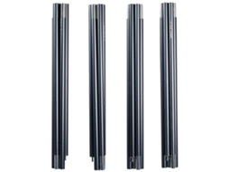 Pole Set Midgard 9.2/20 Large Entrance Alu 2 Unidades Prateadonordisk
