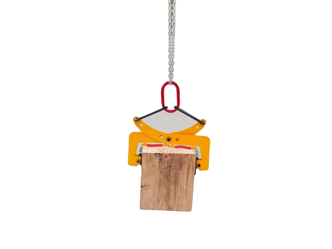 Grampo Para Levantamento De Pedra, Capacidade De Carga 280kg, Faixa De Abertura 8-30cm, Tamanho Do Produto 41*10*21cm, Comprimento Do Cabo 45.5cm