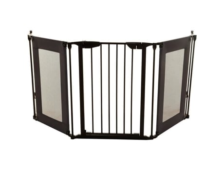 Barreira De Segurança Dreambaby Denver 3 Painéis 85,5 200 X 74 Cm Bidirecional Preto