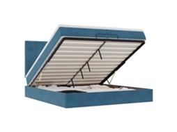 Ottoman Bed, Ottoman Beds Vidaxl Azul Veludo (200 X 200 Cm)