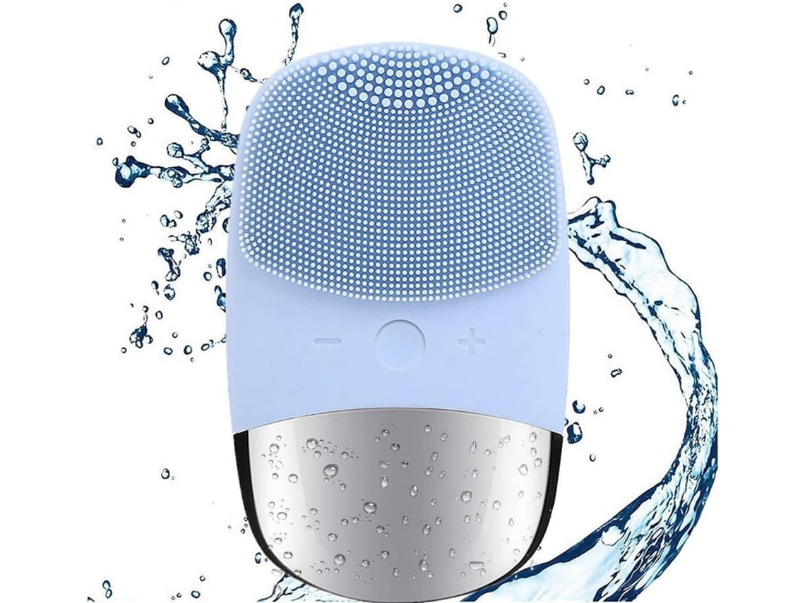Escova De Limpeza Limpador Facial De Silicone Elétrico Recarregável Usb Massageador Facial Sônico À Prova Dágua Ipx7 Escova Facial 3 Em Bestvite
