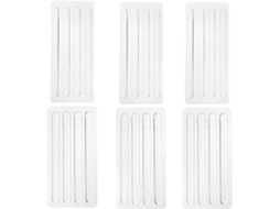24 Peças De Protetores Calcanhar Silicone Transparente