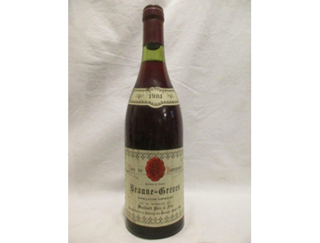 Vinho Tinto MAILLARD PÈRE ET FILS 1981 (75 cl - 1 unidade)