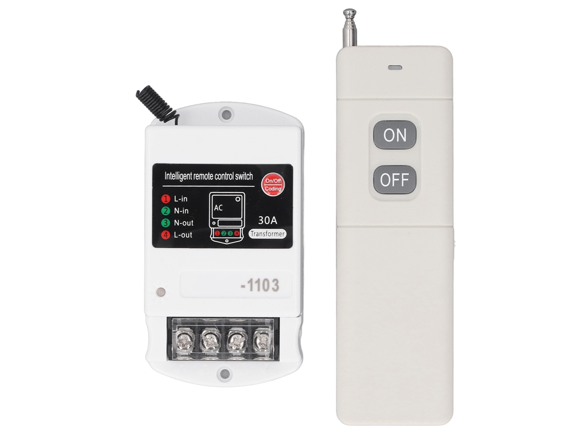 Interruptor Remoto Sem Fio 30a S/MARCA