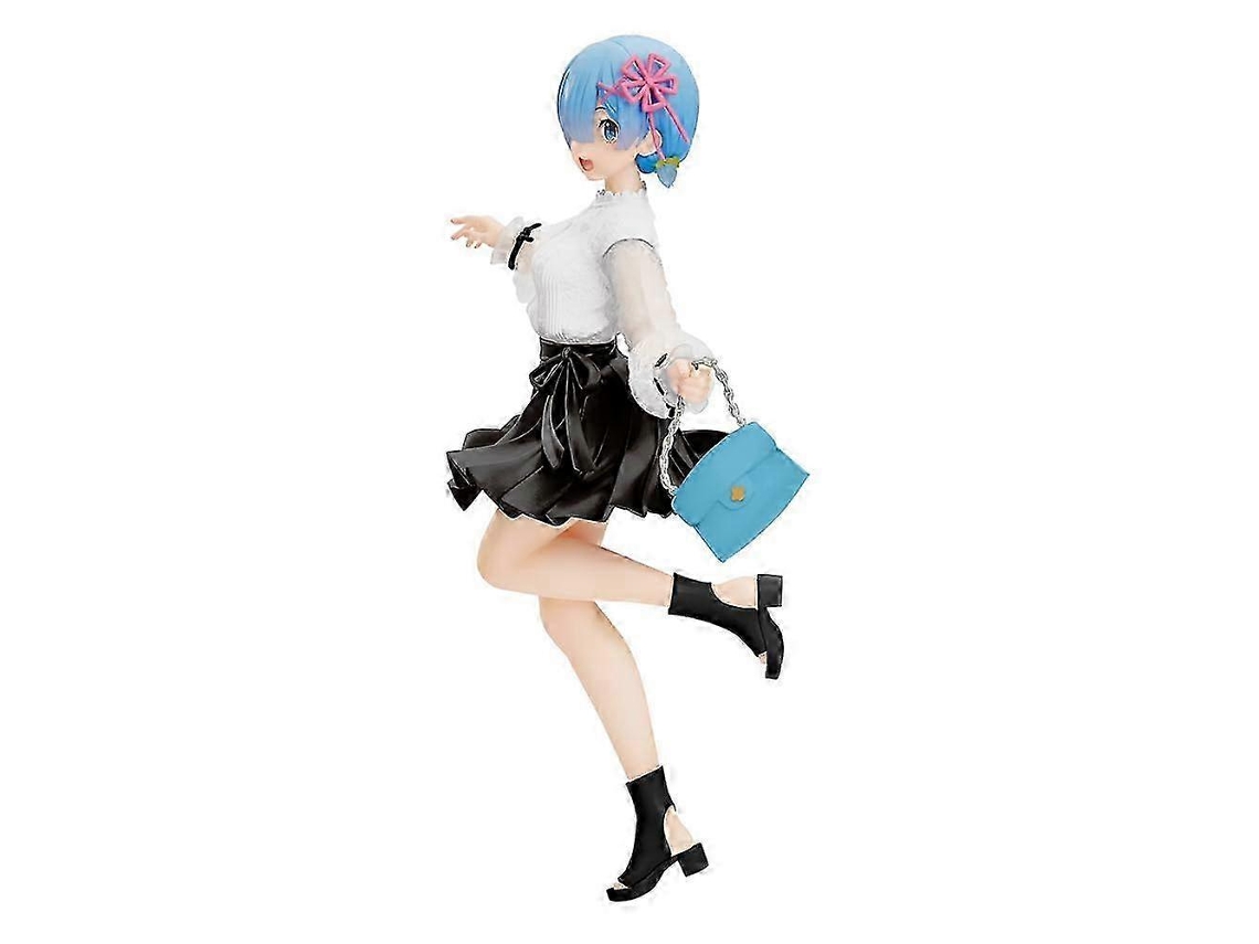 Figura De Ação Anime Pvc, 8,66 Polegadas, Traje Branco, Estátua Colecionável
